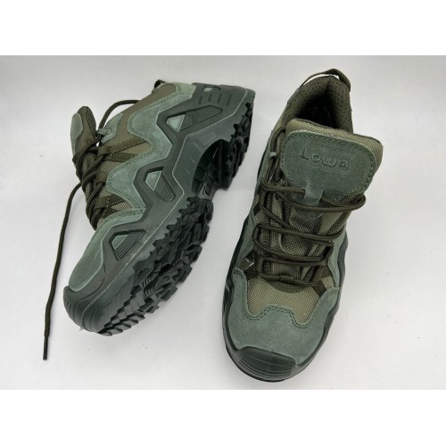 Тактические треккинговые демисезонные ботинки реплика LOWA (Низкие) в Уфе