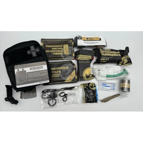 Военная тактическая аптечка “RHINO RESCUE” 10в1 в Уфе укомплектованная
