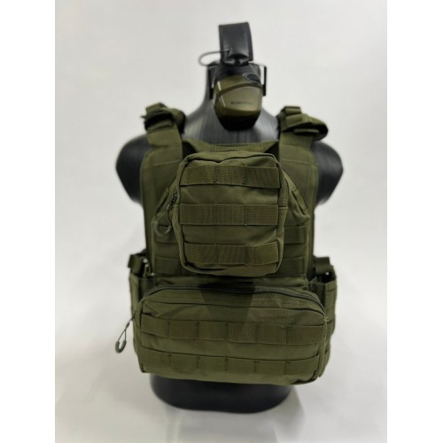 Жилет (плитник быстросъёмный YAKEDA/разгрузка)2 с подсумками на спине в Уфе