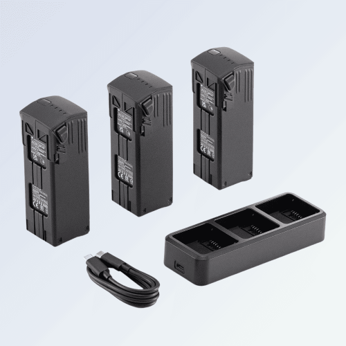 Набор аккумуляторов 3 шт для DJI Mavic 3 + хаб зарядки в Уфе