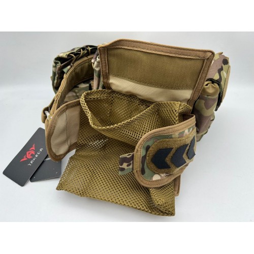 Пояс разгрузочный YAKEDA тактический с подсумками в Уфе