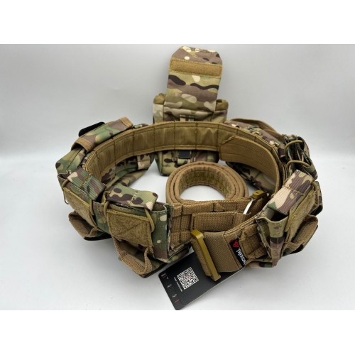 Пояс разгрузочный YAKEDA тактический с подсумками в Уфе