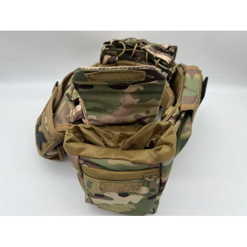 Пояс разгрузочный YAKEDA тактический с подсумками в Уфе