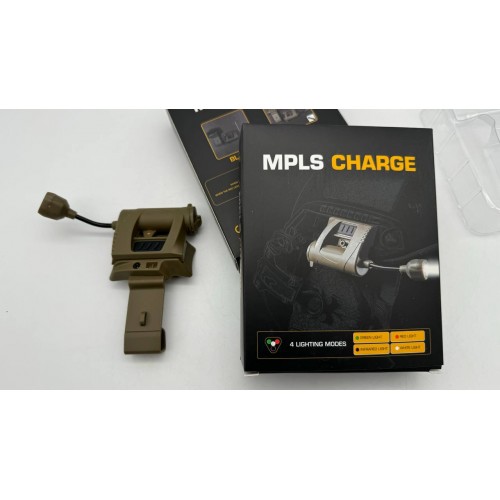 Нашлемный тактический фонарь MPLS Charge аккумуляторный в Уфе