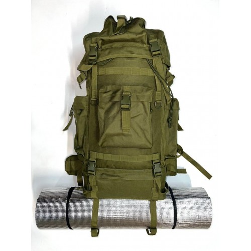 Рюкзак тактический 75 литров цвет хаки в Уфе