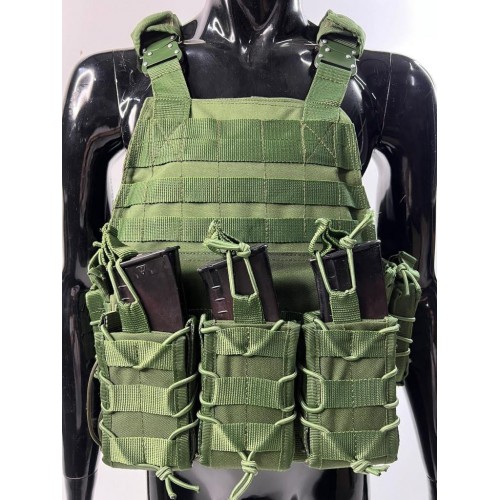 Тактический разгрузочный жилет/плитник с подсумками на molle . Быстросъёмный cobra / fast Drop в Уфе