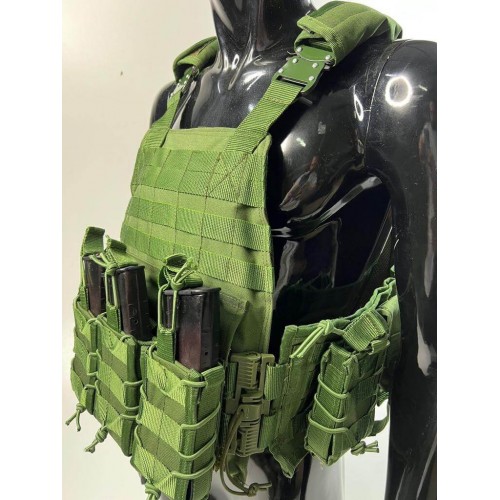 Тактический разгрузочный жилет/плитник с подсумками на molle . Быстросъёмный cobra / fast Drop в Уфе