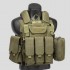 Тактический разгрузочный жилет «5 / пять карманов» с подсумками Tactical Molle Plate Carrier для съемных бронепластин в Уфе