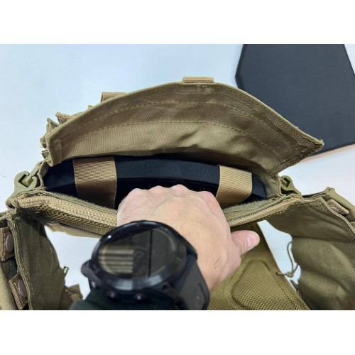 Жилет укомплектованный класс защиты NIJ IV (класс защиты Бр 5) в Уфе